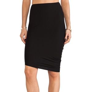 Sen Jersey Stretch Pencil Skirt